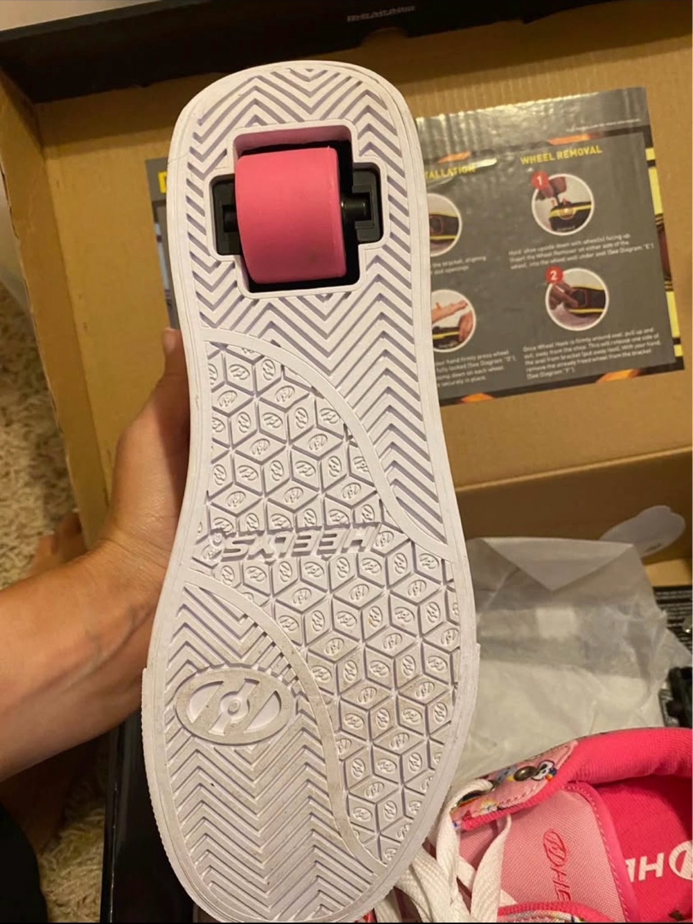 Heelys Pink Pattern - Hypebeast Style - Picture 3 of 3